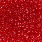 Seed beads Miyuki 8/0 141 - Transparent Ruby x8g|raw }}