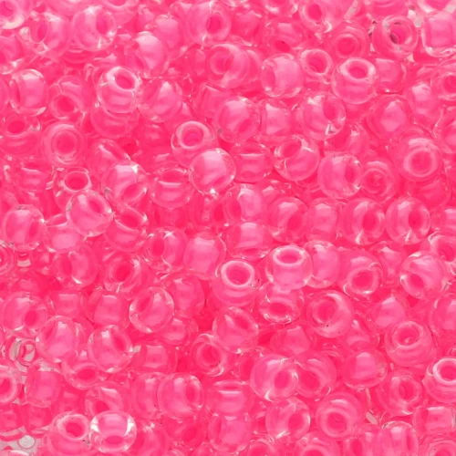 Seed beads Miyuki 8/0 4301 - Luminous Pink x8g