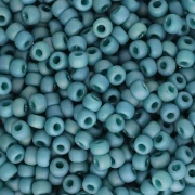 Seed beads Miyuki 8/0 4702 - Opaque Glazed Peacock AB Mat x8g