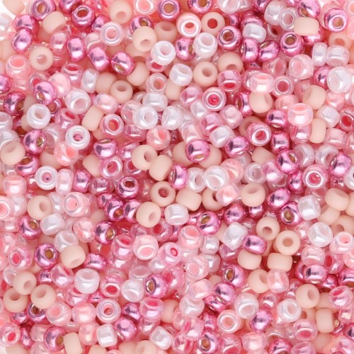 Seed beads mix Miyuki 11/0 - Cotton Candy 2 x8g