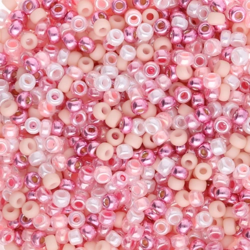 Seed beads mix Miyuki 11/0 - Cotton Candy 2 x8g