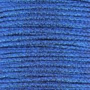 Metallic synthetic cord 1mm hard blue  x 1 m|raw }}