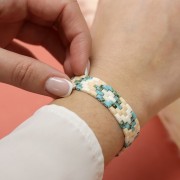 Miyuki Beads Mix - Quarter - Half and Tila Beads - Horizon x10g