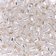Seed beads Toho 6/0 TO6R0021 - Silver Lined Crystal x8g|raw }}