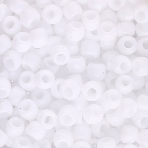 Seed beads Toho 6/0 TO6R0041 - Opaque White x8g