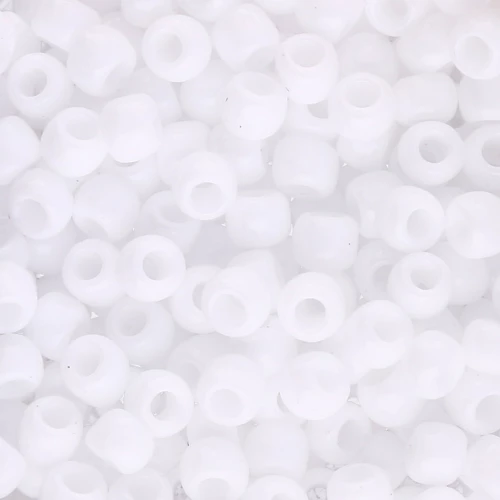 Seed beads Toho 6/0 TO6R0041 - Opaque White x8g