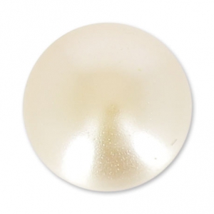 PureCrystal 5817 Cabochon 8mm Peach Pearl x1