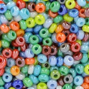 Preciosa Seed beads 9/0 2.5 mm - Mix Opaque Gloss x20g
