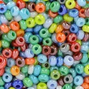 Preciosa Seed beads 9/0 2.5 mm - Mix Opaque Gloss x20g