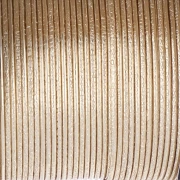 Half round hammered copper wire 0.81mm semi hard - Gold anti-tarnish x13.7m
