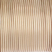 Striated half-round copper wire 1.02 mm semi hard - Gold anti-tarnish x9.1m