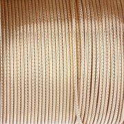Half round twisted copper wire 0.81mm semi hard - Gold anti-tarnish x13.7m