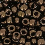 Matubo 7/0 Seed Beads - 3.5 mm Dark Bronze x 10 g