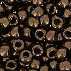 Matubo 7/0 Seed Beads - 3.5 mm Dark Bronze x 10 g