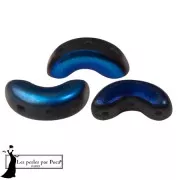 Arcos® glass beads by Puca® 5x10 mm - Full Azzuro Mat x10g