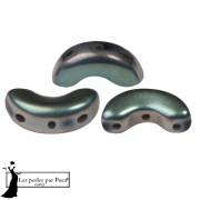 Arcos® glass beads by Puca® 5x10 mm - Full Celsian Mat x10g|raw }}