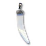 Claw pendant 34mm Moonstone (imitation)|raw }}