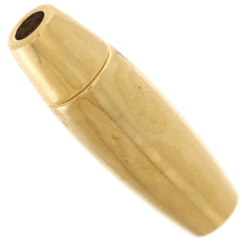 Magnetic cord clasp 3 mm - Gold-plated 316 stainless steel x1