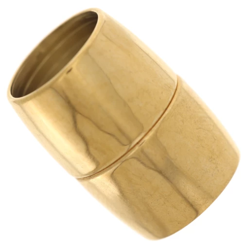 Magnetic cord clasp 10 mm - Gold-plated 316 stainless steel x1