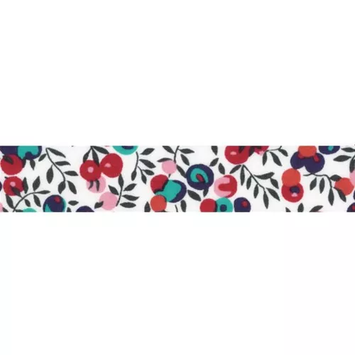 Bias ribbon Liberty Wiltshire Multicolour x 1m