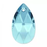 PureCrystal Tear drop 6106 16mm Aquamarine x1