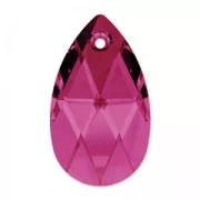 PureCrystal Tear drop 6106 22mm Ruby x1