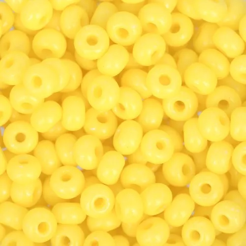 Preciosa Seed Beads 6/0 4 mm - Terra Intensive - Yellow x20g