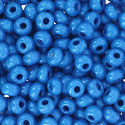 Preciosa Seed Beads 6/0 4 mm - Terra Intensive - Blue x20g