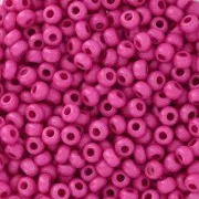 Preciosa Seed Beads 8/0 - 3 mm - Terra Intensive - Fuchsia Matte x20g
