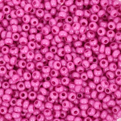 Preciosa Seed Beads 11/0 2 mm - Terra Intensive - Fuchsia x20g