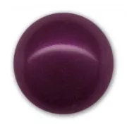 PureCrystal 5817 Cabochon 8mm Blackberry Pearl x1
