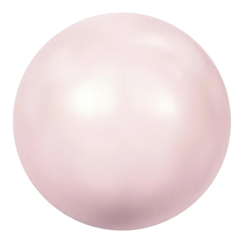 PureCrystal 5817 Cabochon 8mm Rosaline Pearl x1