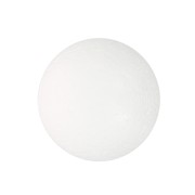 Polystyrene ball 30 mm - White x1|raw }}