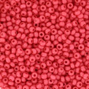 Preciosa Seed Beads 11/0 2 mm - Terra Intensive - Red Matte x20g