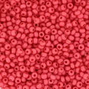 Preciosa Seed Beads 11/0 2 mm - Terra Intensive - Red Matte x20g