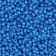Preciosa Seed Beads 11/0 2 mm - Terra Intensive - Blue Matte x 20 g