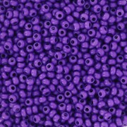 Preciosa Seed Beads 11/0 2 mm - Terra Intensive - Matte Purple x 20 g