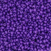 Preciosa Seed Beads 11/0 2 mm - Terra Intensive - Matte Purple x 20 g