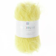 Ricorumi Furry faux fur yarn Furry Rico Design Amigurumi - Yellow 002 x25g