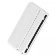 Magnetic clasp 34x17 mm for 30mm band Antique Silver Plating x1|raw }}
