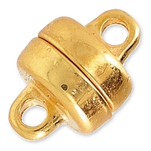 Magnetic clasp 10x7 mm fine Gold plated x1