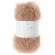 Ricorumi Furry faux fur yarn Furry Rico Design Amigurumi - Caramel 008 x25g|raw }}