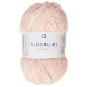 Laine chenille Ricorumi Nilli Nilli par Rico Design Amigurumi - Rose 006 x25g