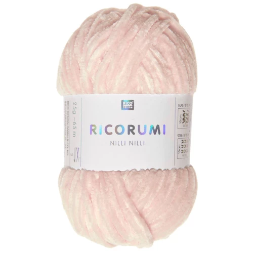 Ricorumi Nilli Nilli chenille wool by Rico Design Amigurumi - Pink 006 x25g