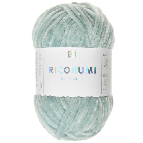 Ricorumi Nilli Nilli chenille wool by Rico Design Amigurumi - Aqua 016 x25g