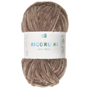Ricorumi Nilli Nilli chenille wool by Rico Design Amigurumi - Nougat 023 x25g