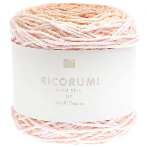 Ricorumi Spin Spin cotton by Rico Design for Amigurumi - Powder pink x50g