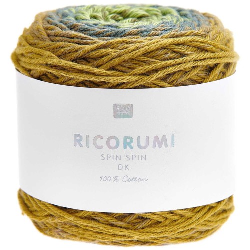 Ricorumi Spin Spin cotton by Rico Design for Amigurumi - Olive x50g