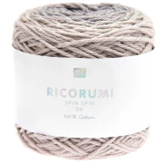 Ricorumi Spin Spin cotton by Rico Design for Amigurumi - Grey x50g