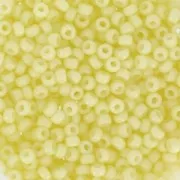 Miyuki Seed beads Duracoat 11/0 4451- Opaque Light Lemon Ice x8g